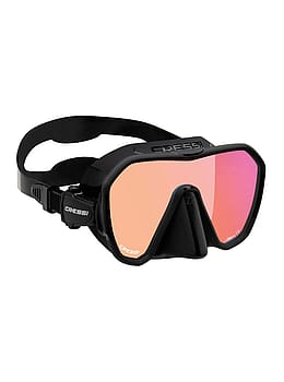 Cressi Z2 Frameless Dive Mask 380 UV Blue/Orange