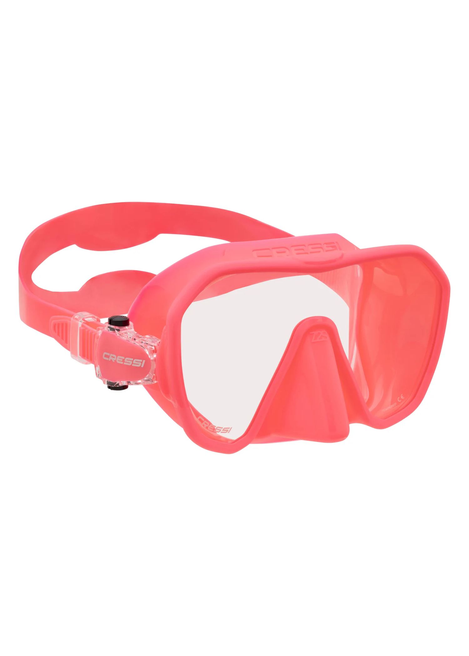 Cressi Z2 Frameless Wide View Small Dive Mask Pink