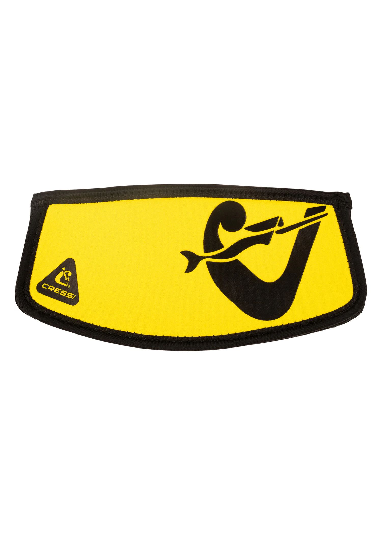 Cressi Simply Neprene Dive Mask Strap Cover Yellow