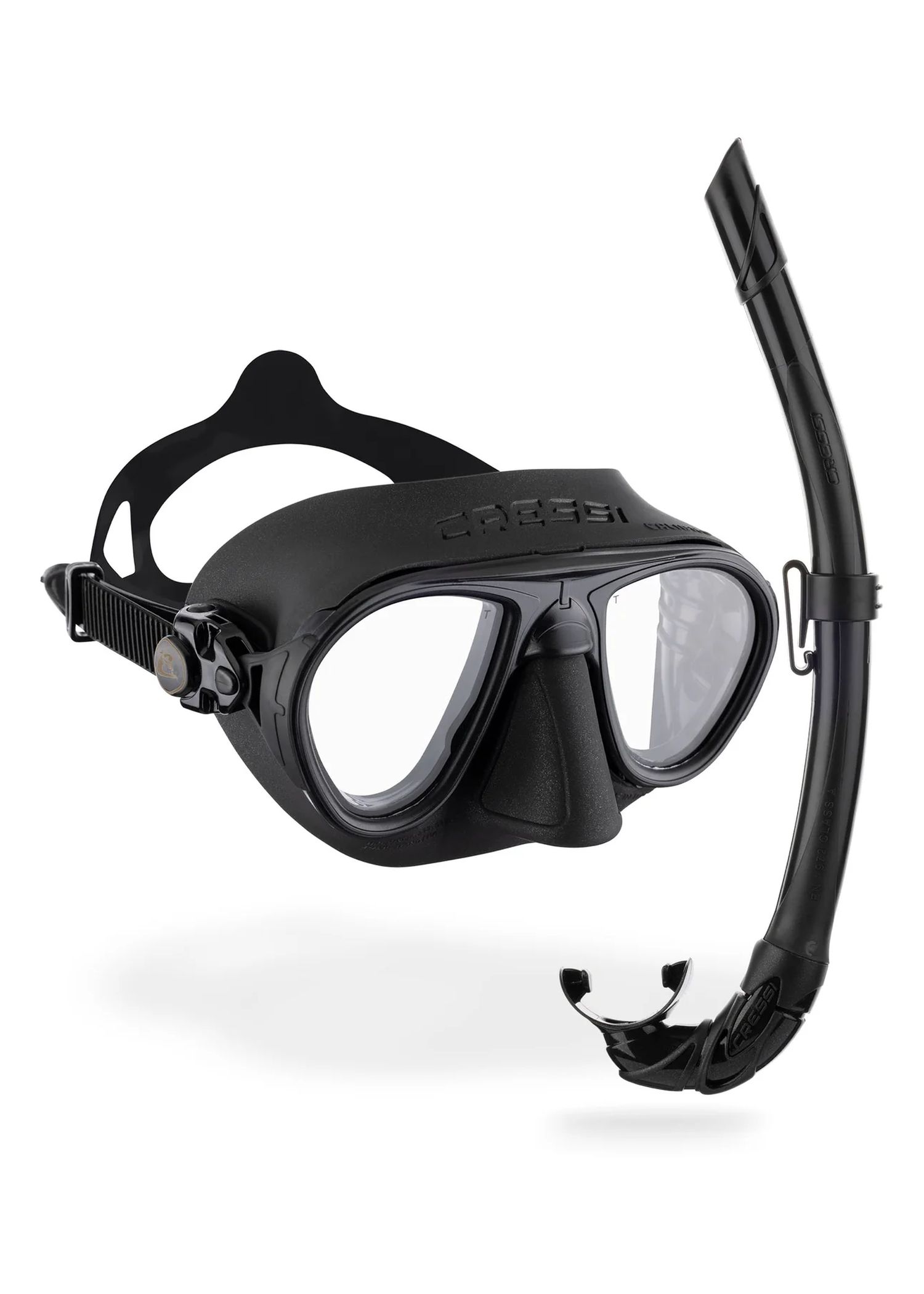 Cressi Calibro Dive Mask + Corsica Snorkel Set Blk