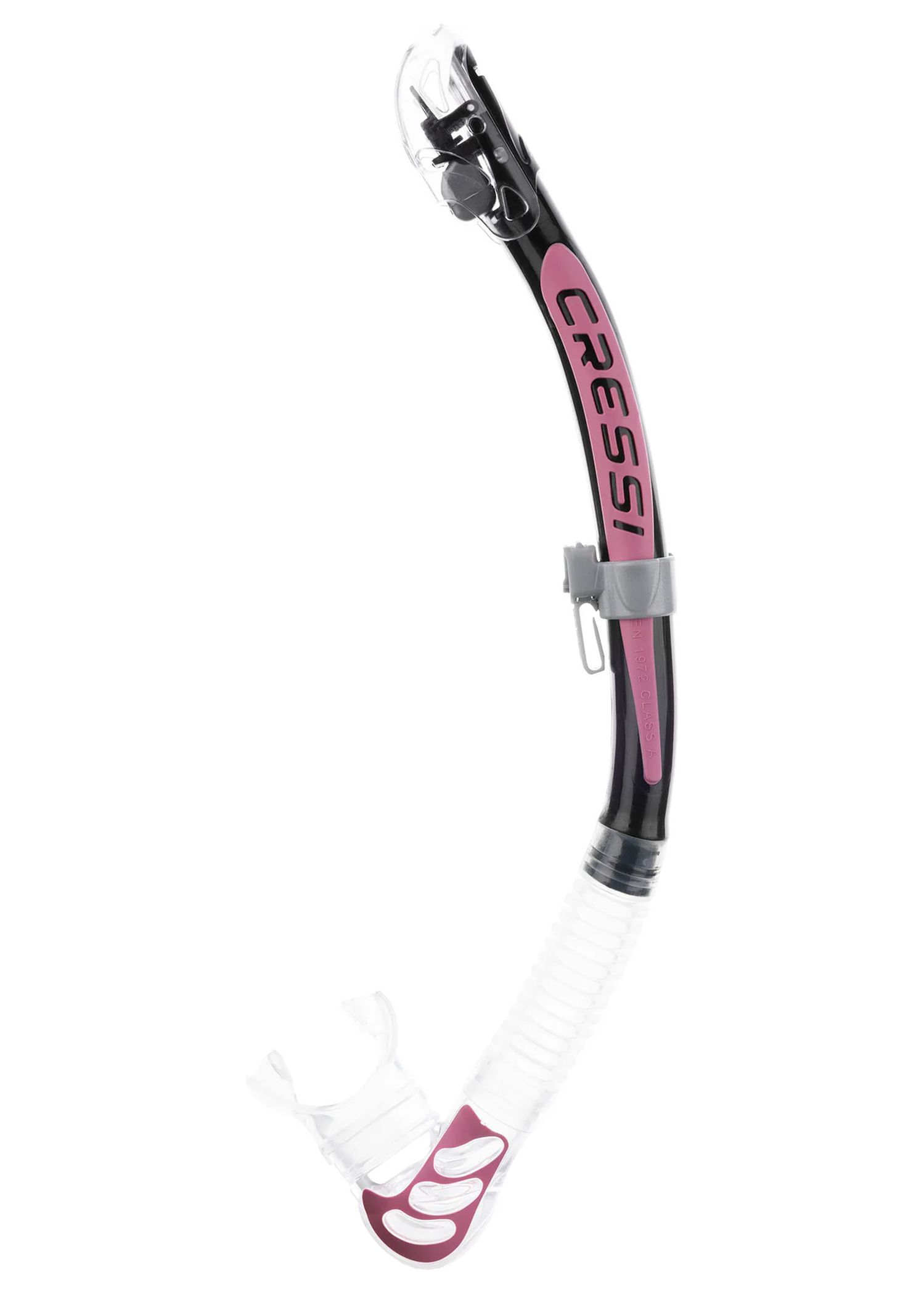 Cressi Alpha Ultra Dry Snorkel Black Pink
