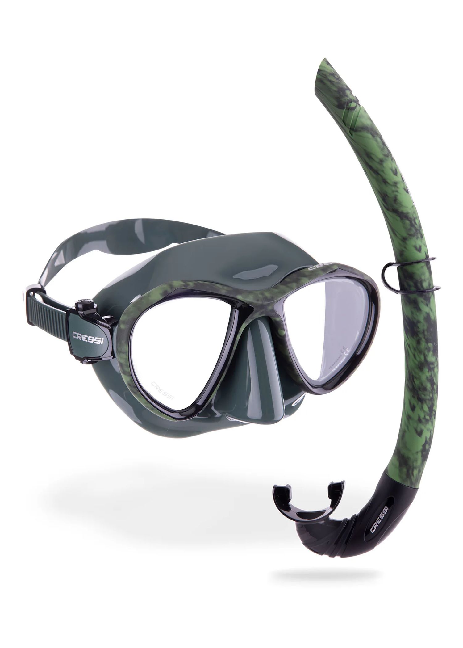 Cressi Metis Dive Mask + Corsica Snorkel Set Grn