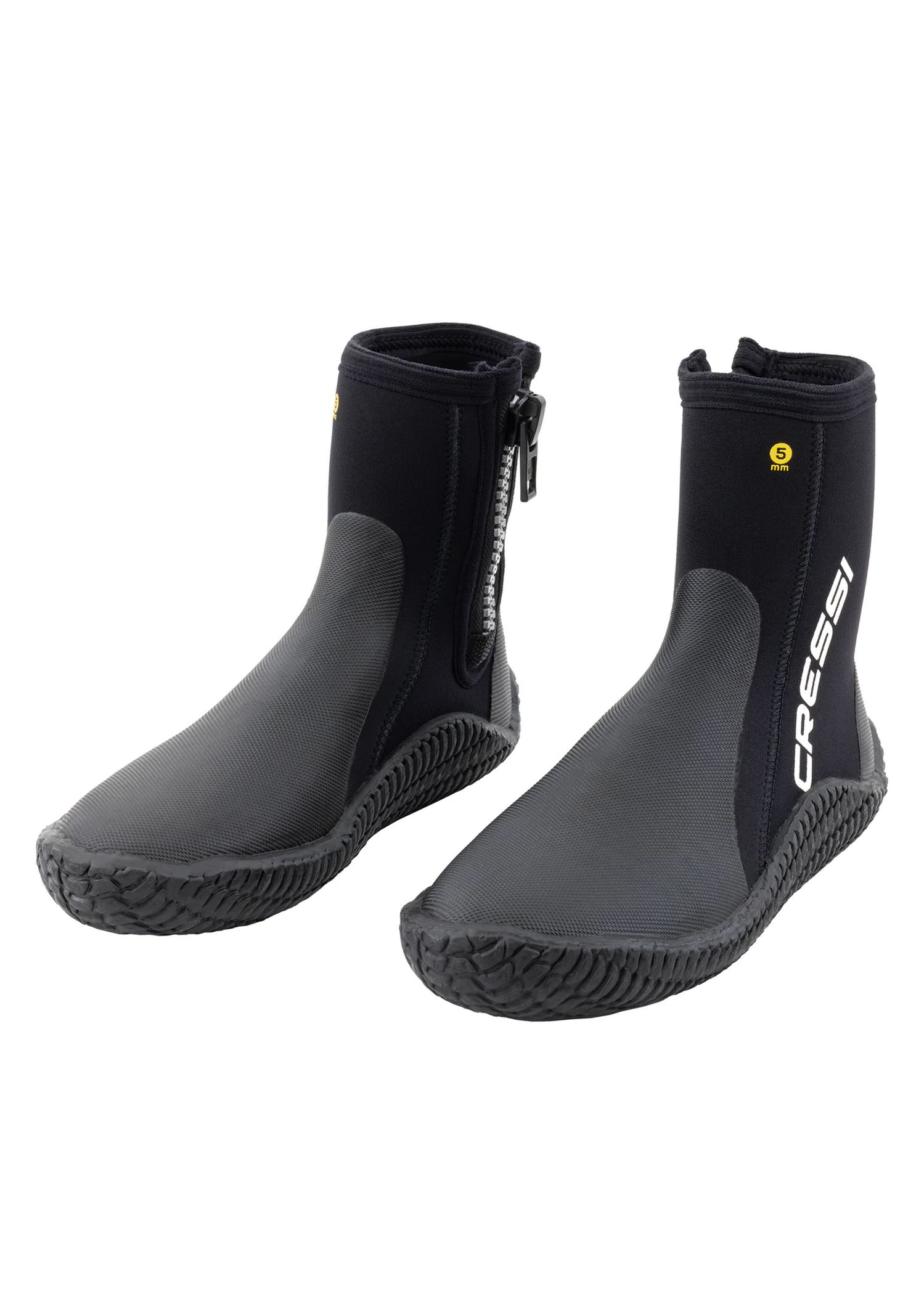 Cressi Reeftech 5MM Zipped Tough Sole Wetsuit Boot