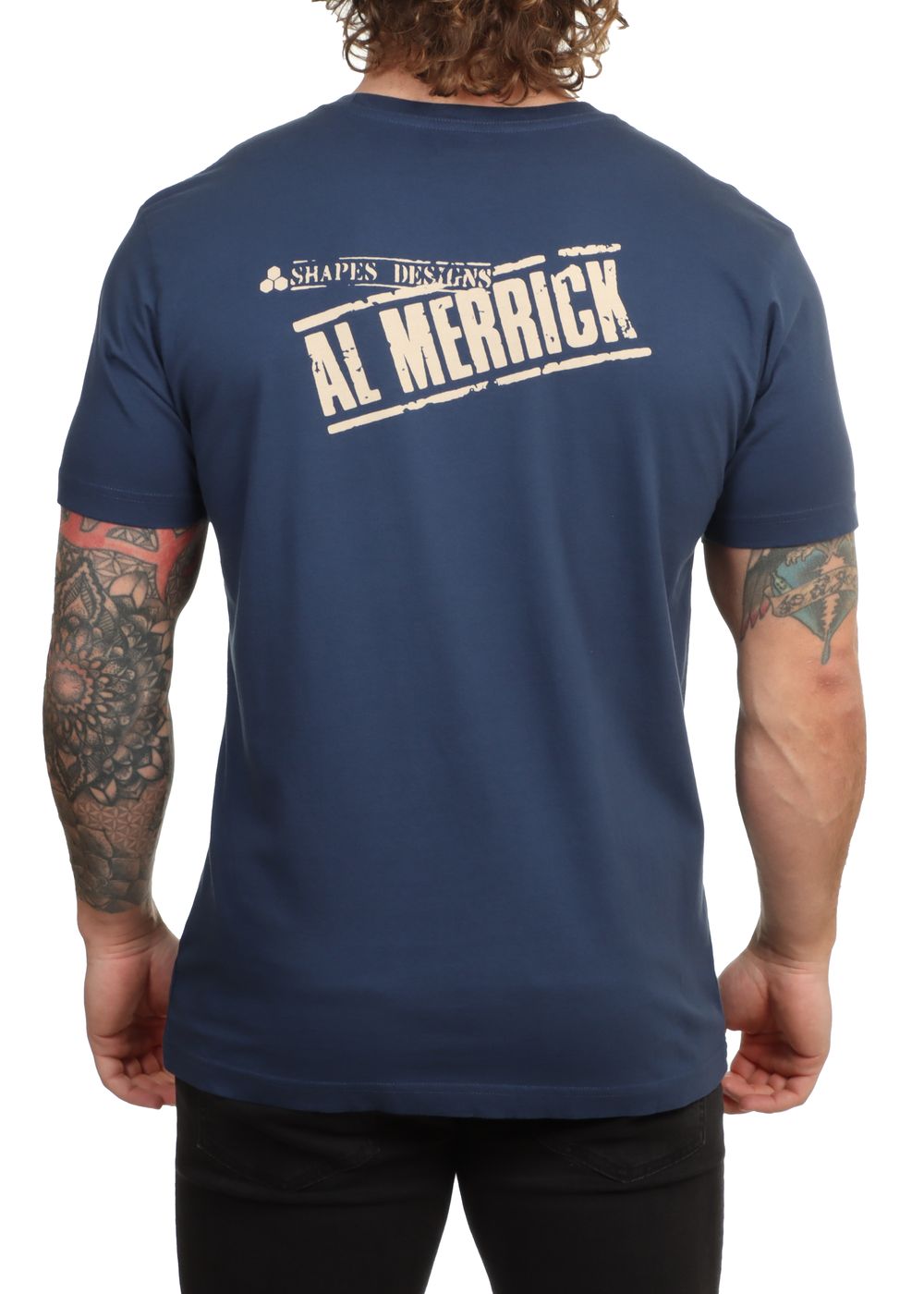 Channel Islands OG Al Stamp Tee Navy