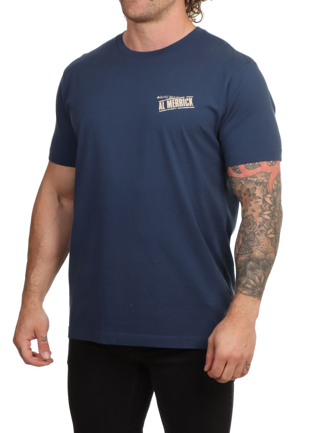 Channel Islands OG Al Stamp Tee Navy