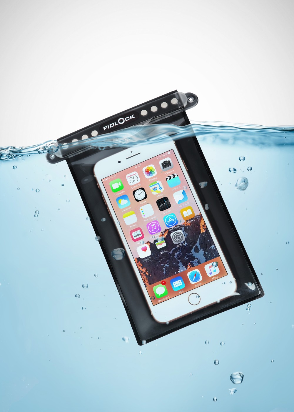 Fidlock Hermetic Waterproof Dry Bag Medi Black