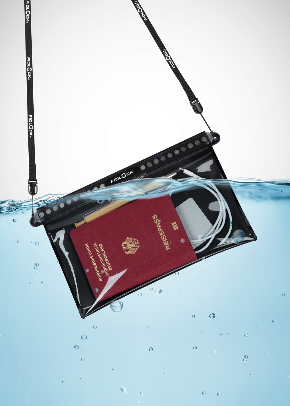 Fidlock Hermetic Waterproof Dry Bag Multi Black