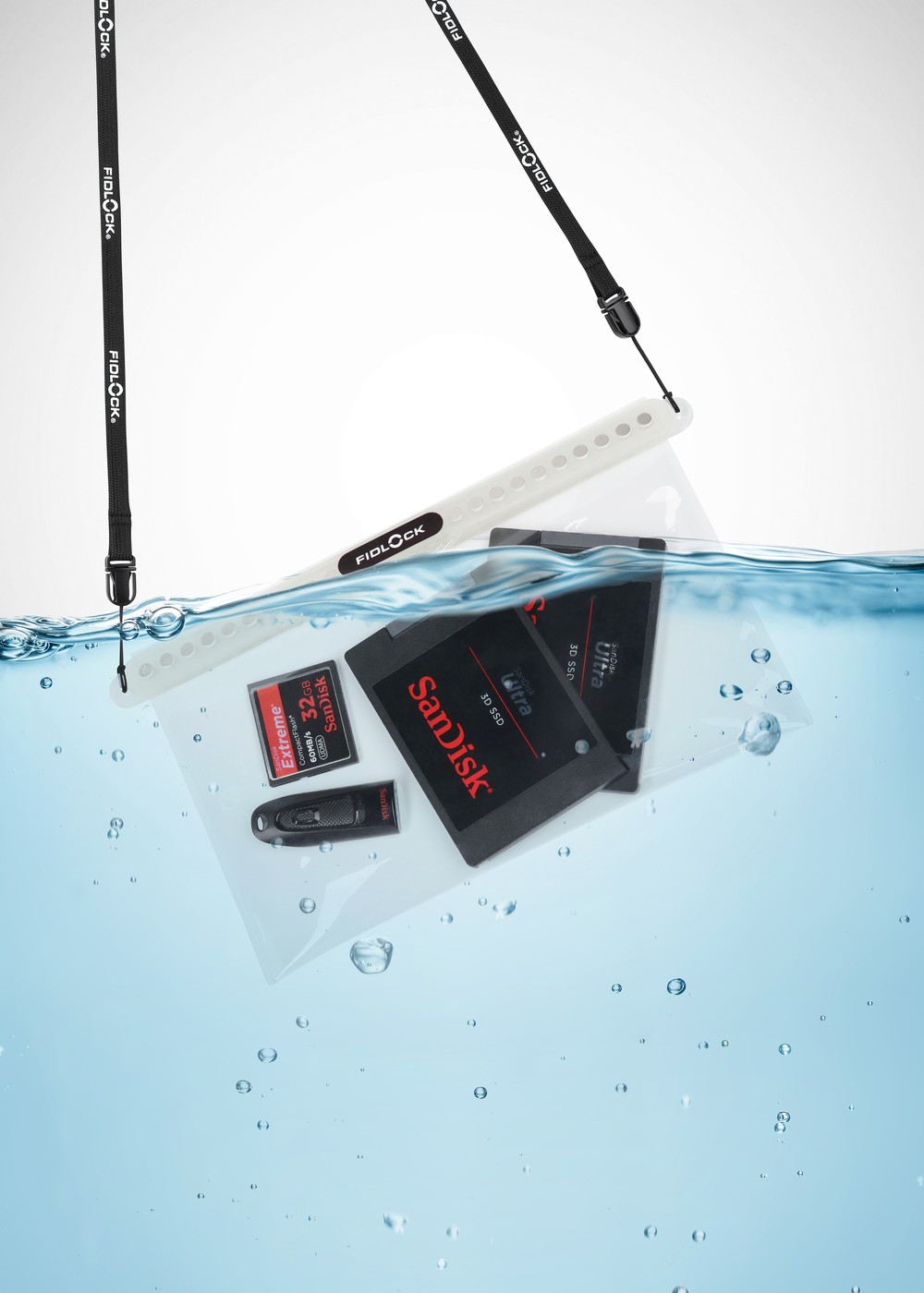 Fidlock Hermetic Waterproof Dry Bag Multi Transpar