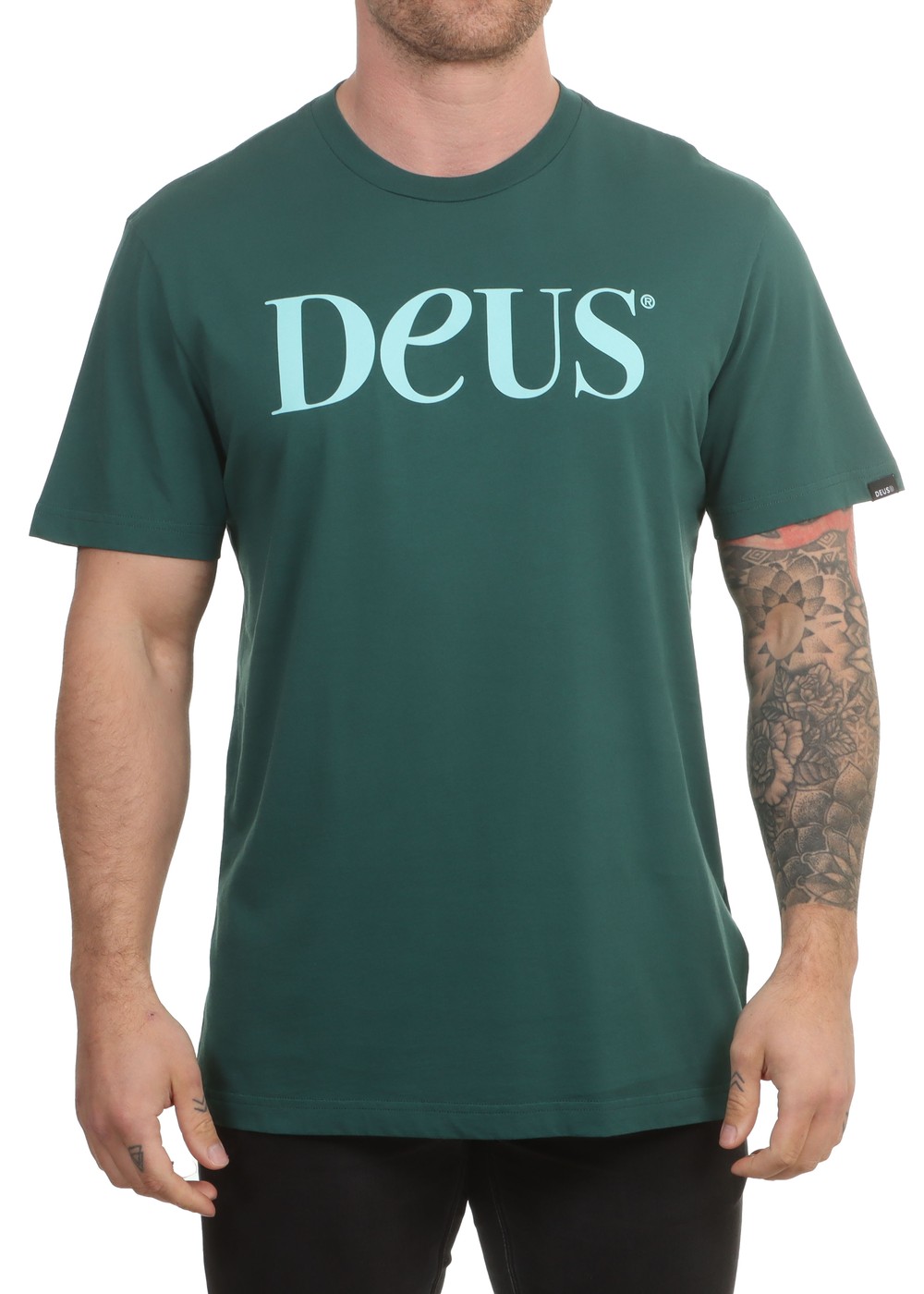 Deus Rico Tee Jasper Green