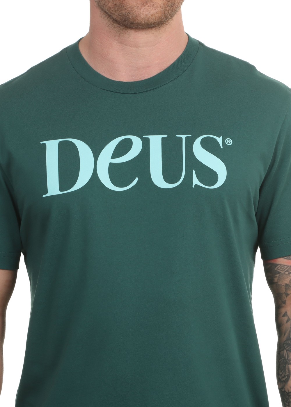 Deus Rico Tee Jasper Green