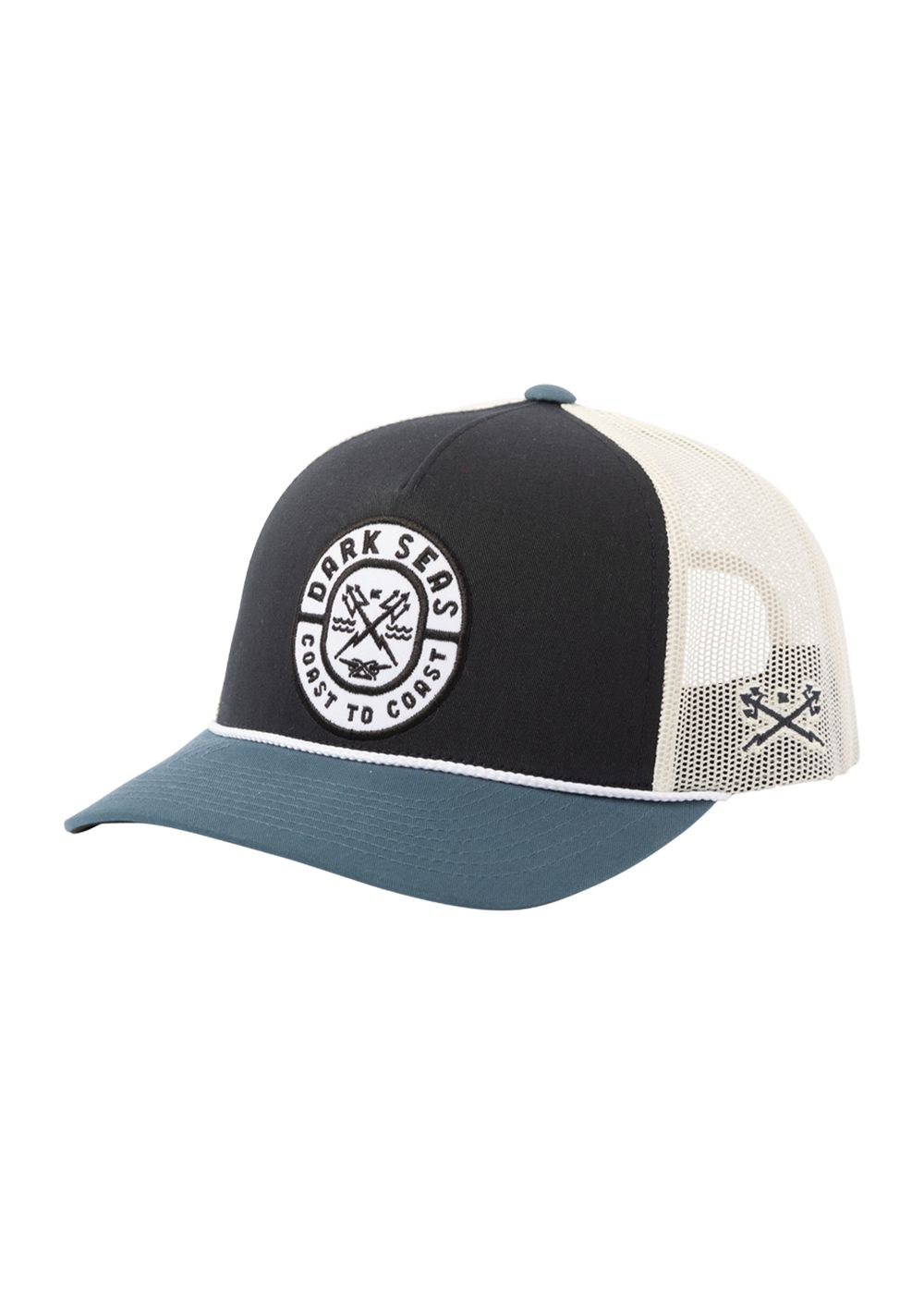 Dark Seas Lodgepole Cap Navy White