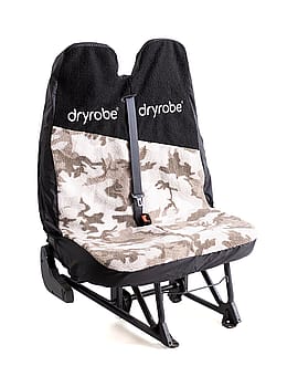 Dryrobe Waterproof Fluffy Double Seat Cover Sand