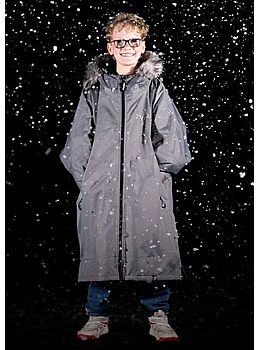 Dryrobe Kids Long Sleeve Changing Robe Alpine Char