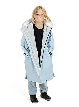 Dryrobe Kids Long Sleeve Changing Robe Alpine Ice