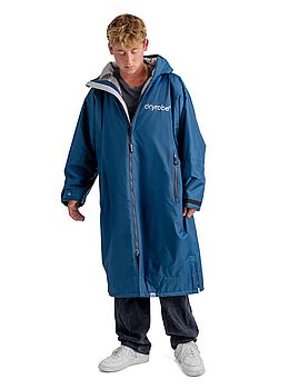 Dryrobe Long Sleeve Changing Robe Deep Sea/Sand