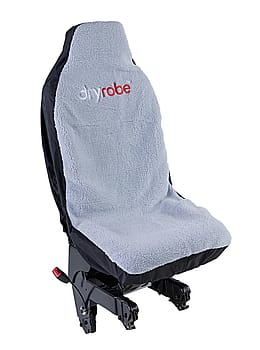 Dryrobe Waterproof Fluffy Car Seat Cover Grey