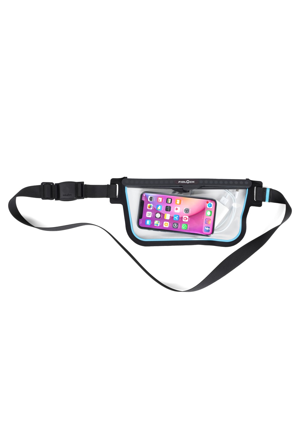 Fidlock Hermetic Waterproof Sling Bum Bag Transpar