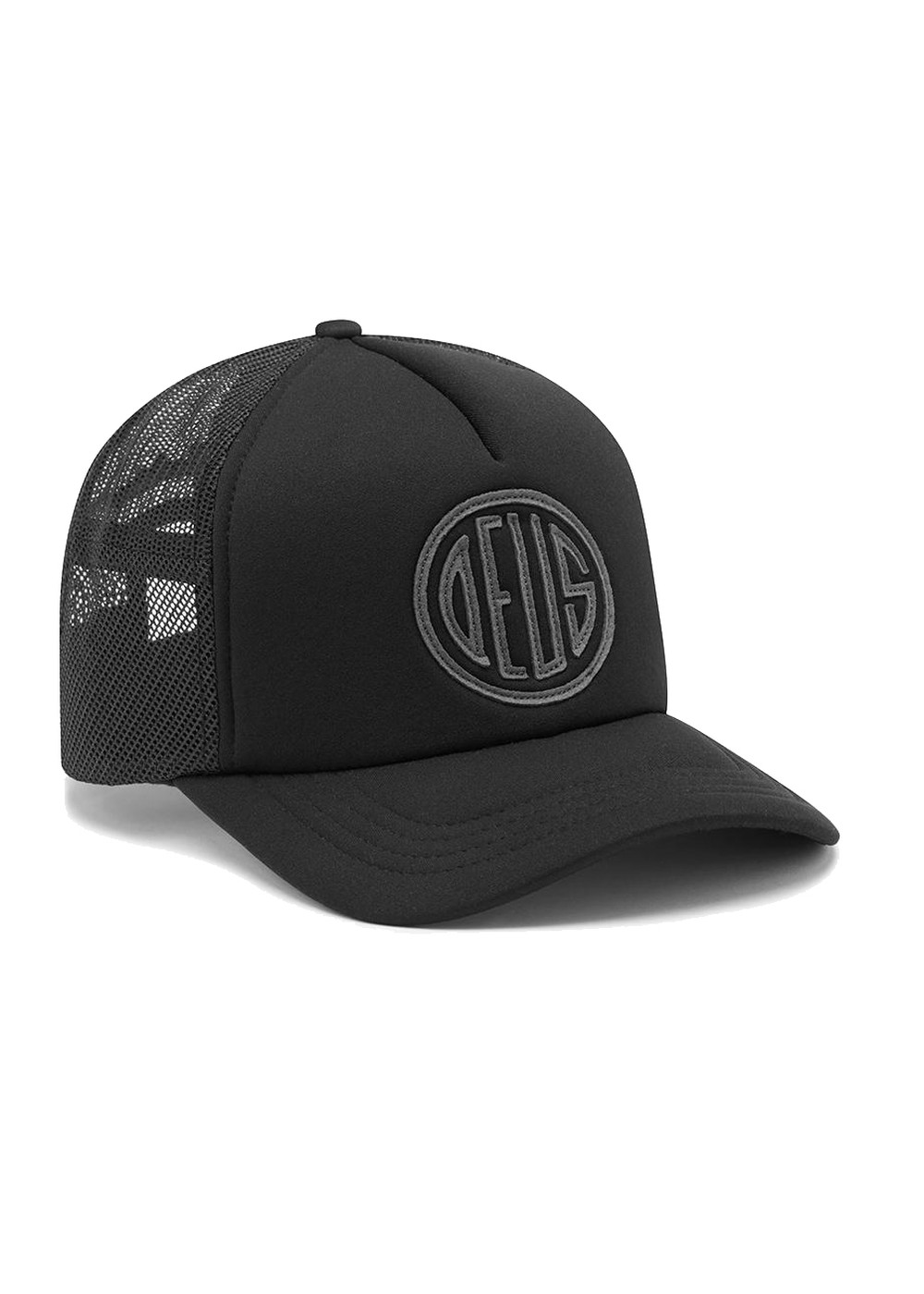 Deus Pill Trucker Cap Black/Black
