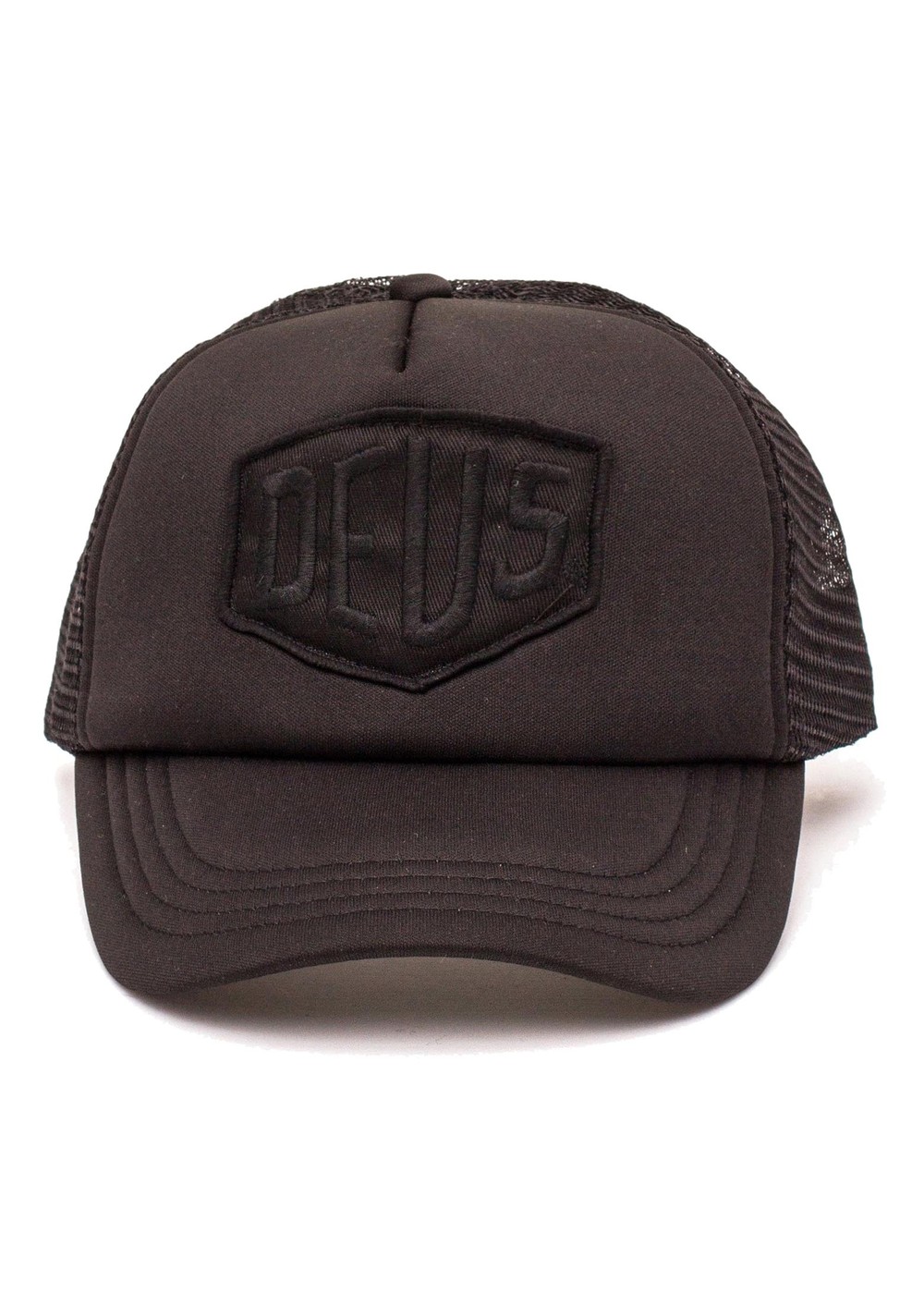 Deus Baylands Trucker Cap Black