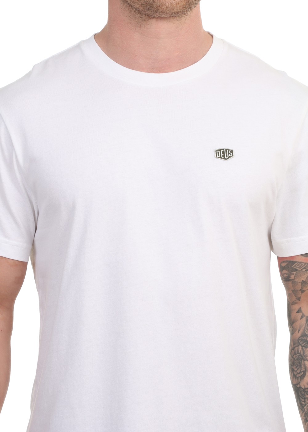 Deus Shield Standard Tee White