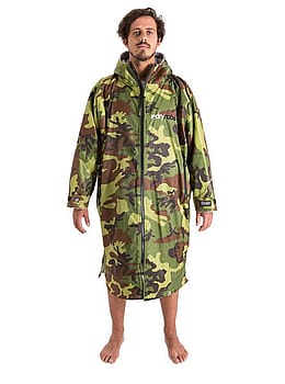 Dryrobe Long Sleeve Changing Robe Camo