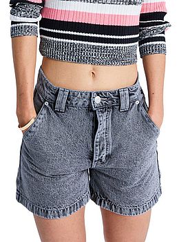 Roxy Island Hopper High Denim Shorts Lava