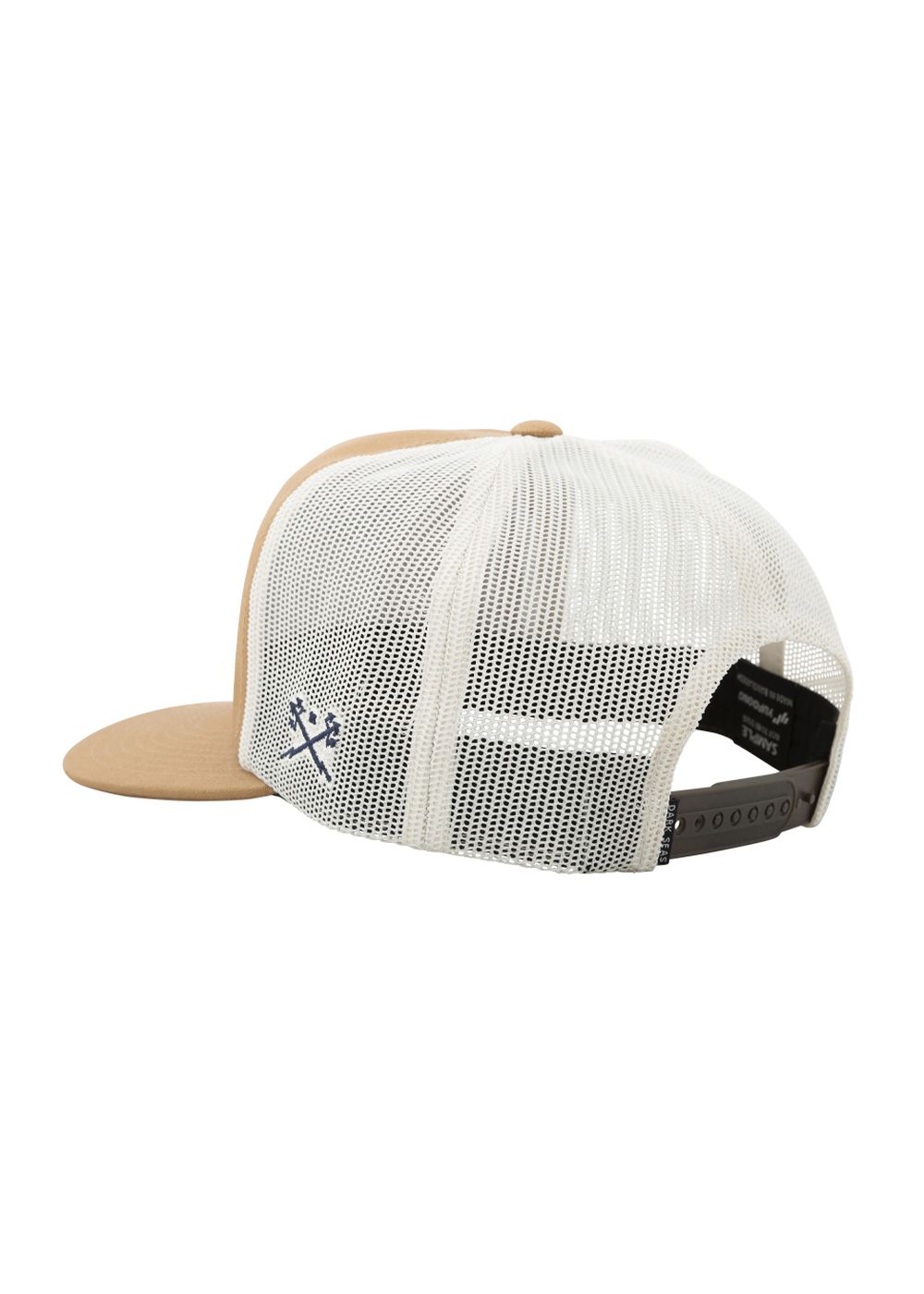 Dark Seas Gimble Cap Brown White