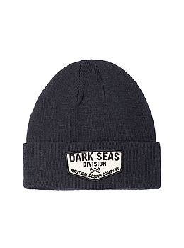 Dark Seas Hempstead Beanie Navy