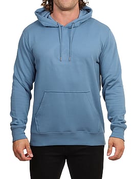 Quiksilver Comp Logo Hoodie Coronet Blue