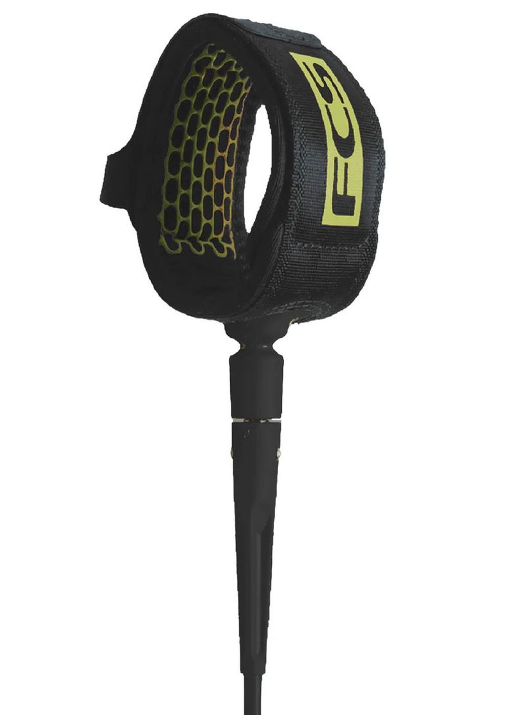 FCS All Round Essential Surf Leash 9FT Coal Lime
