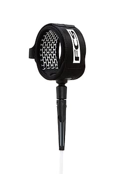 FCS Comp Essential Surf Leash 6Ft White/Black
