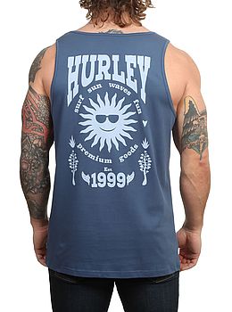 Hurley Fomo Tank Grey Teal
