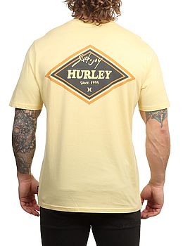 Hurley Samp Tee Egg Shell