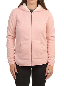 Roxy Icy Times Zip Sherpa Hoodie Blossom