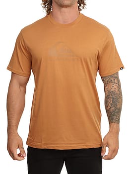Quiksilver EV Comp Logo Tee Almond
