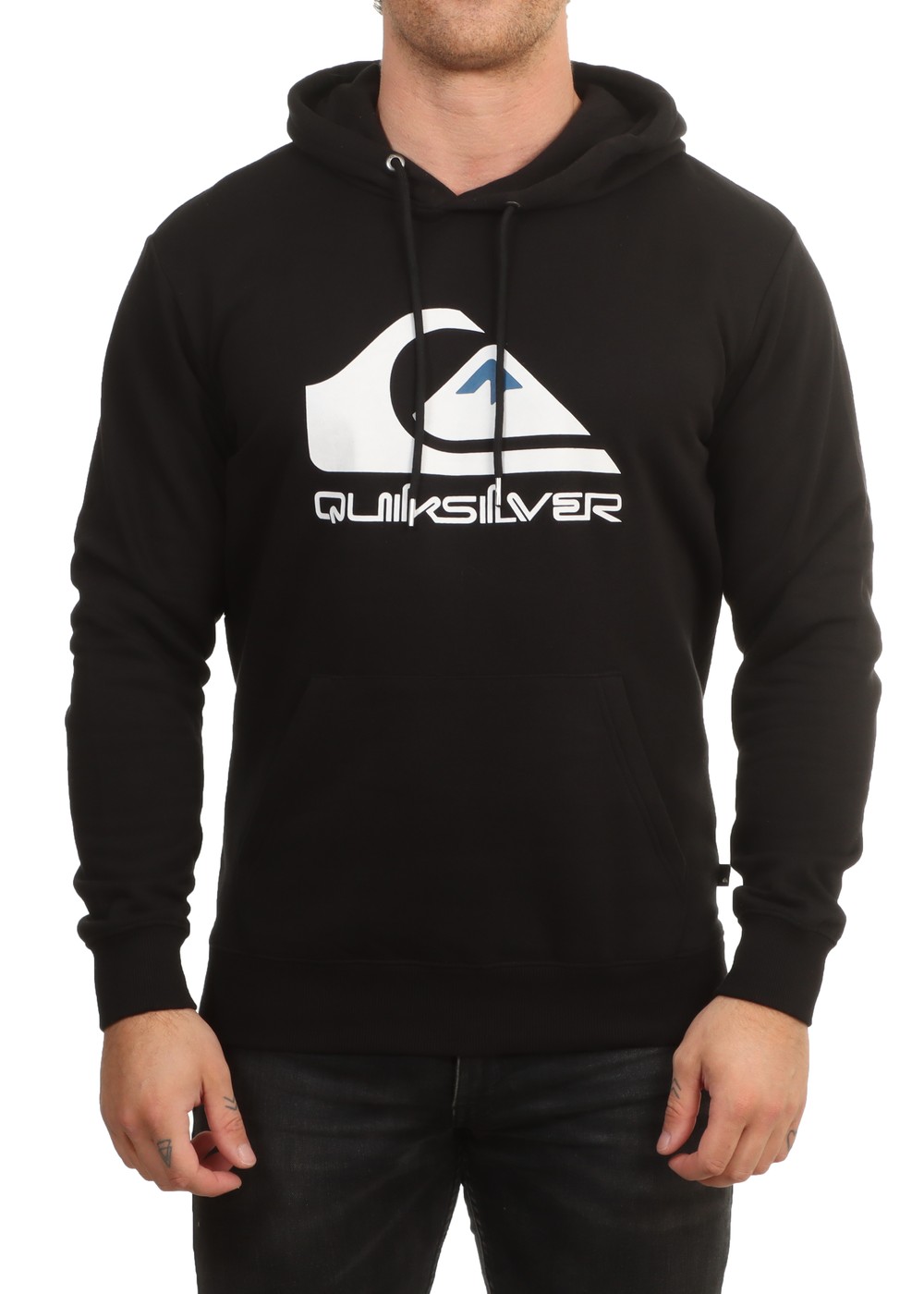 Quiksilver Big Logo Hoodie Black