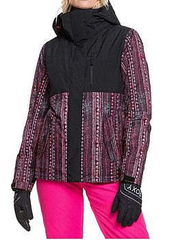 Roxy Jetty Block Snow Jacket True Black