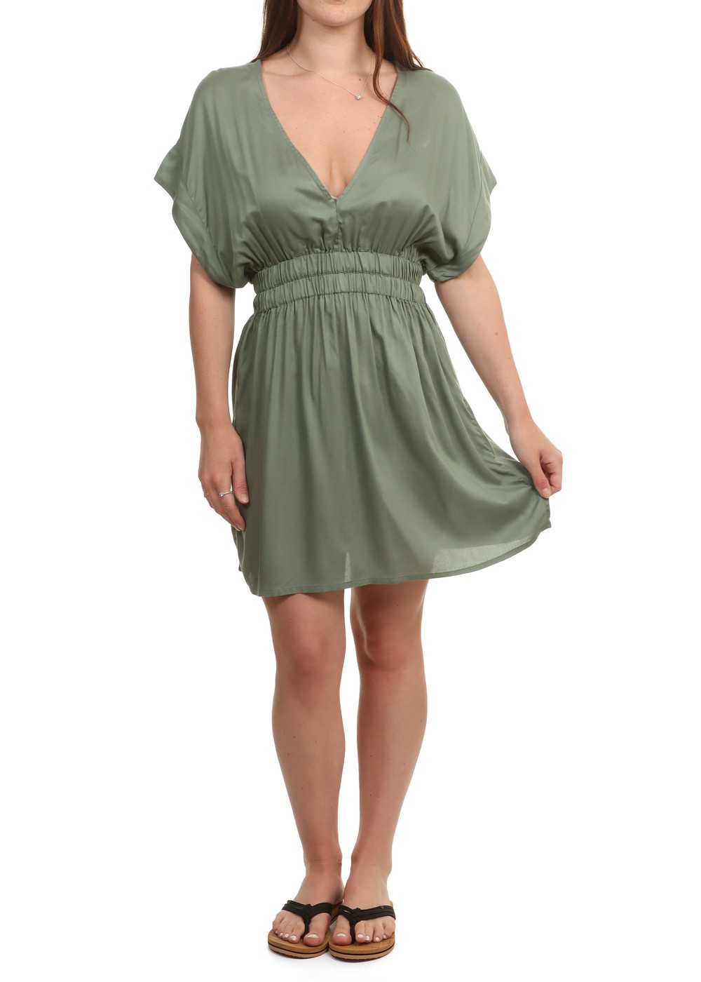 Roxy Funny Memories Dress Laurel Wreath