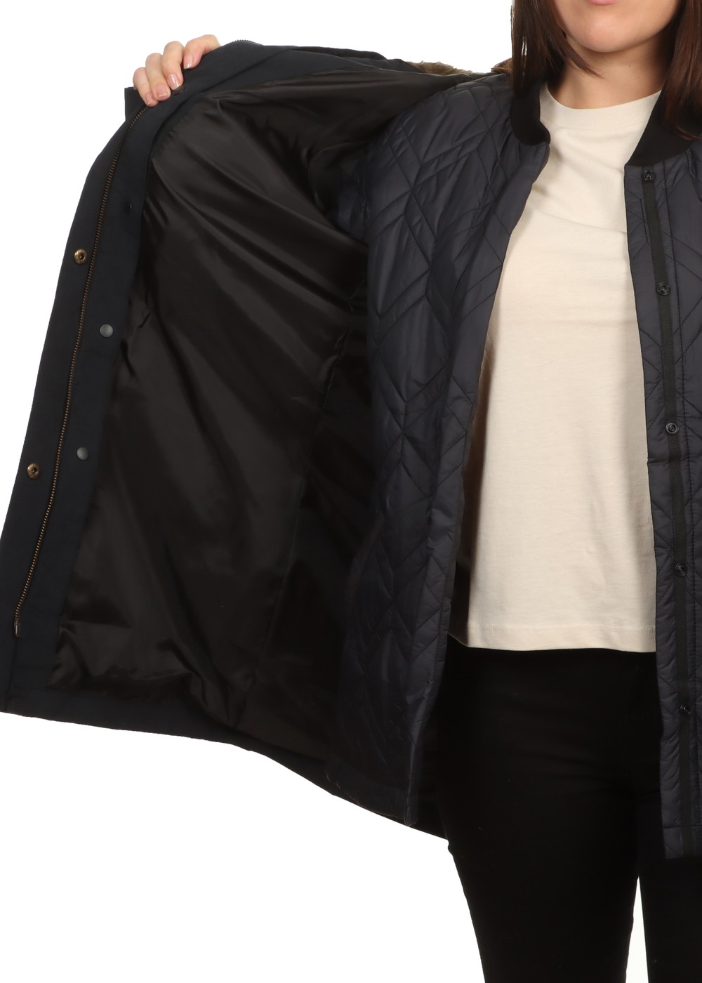 Roxy Amy 3 in 1 Jacket True Black