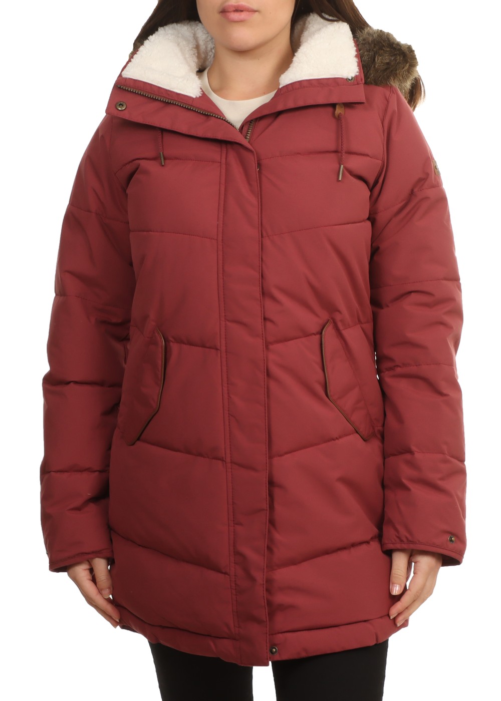 Roxy Ellie Jacket Oxblood Red