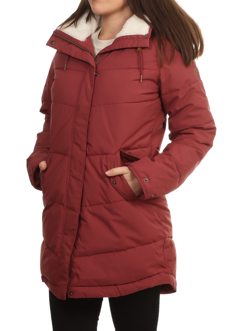 Roxy Ellie Jacket Oxblood Red