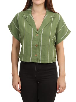 Roxy Winter Catcher Shirt Vineyard Green