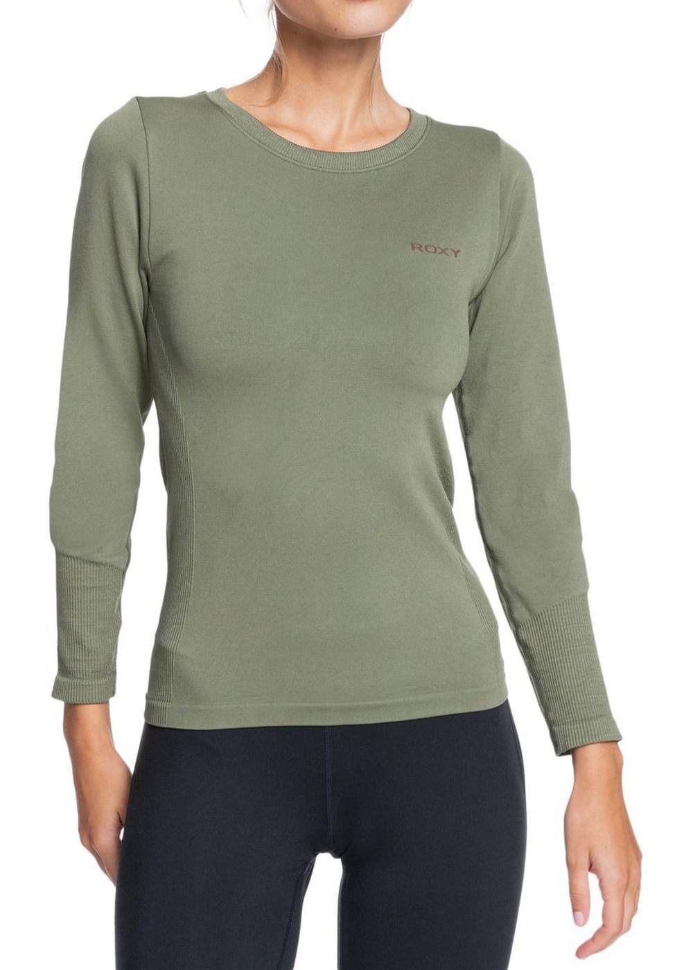 Roxy Proud Of Being Long Sleeve Deep Lichen