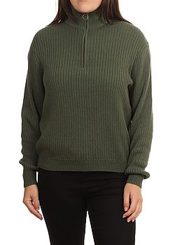 Roxy Sunset Reflection 1/4 Zip Jumper Thyme