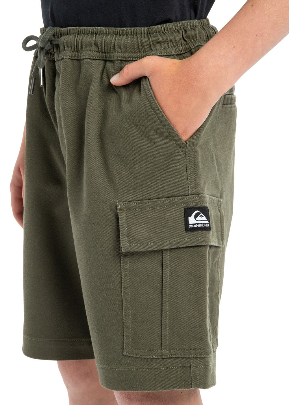 Quiksilver Boy Taxer Cargo Short Grape Leaf