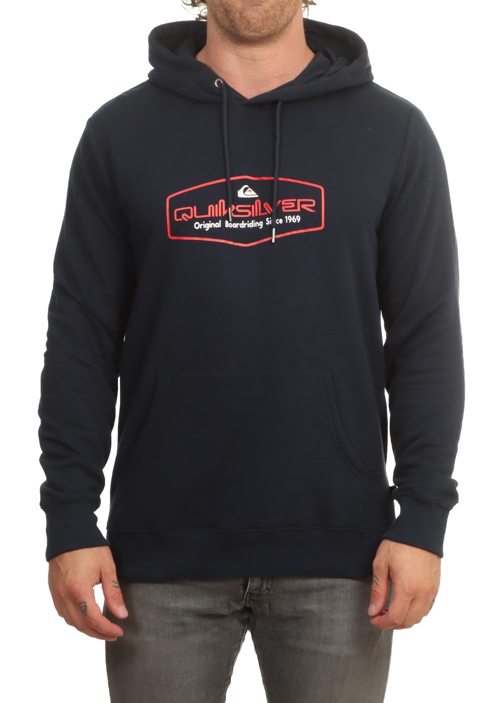 Quiksilver Omni Lockup Hoodie Navy Blazer