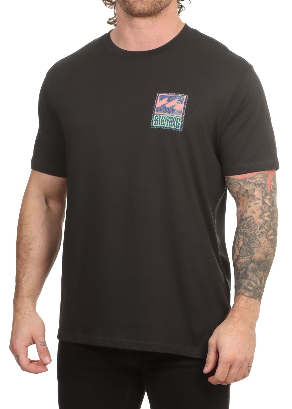 Billabong Stamp Tee Washed Black