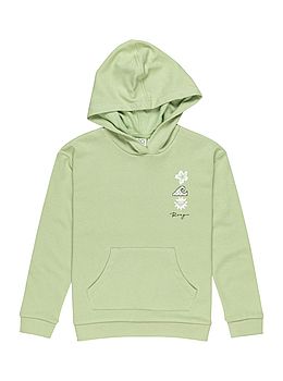 Roxy Girls Surf Feeling Hoodie Foam Green