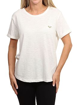 Roxy Oceanwave Regular Tee Egret