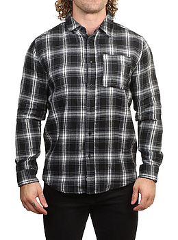 Hurley Axe Flannel Shirt Black